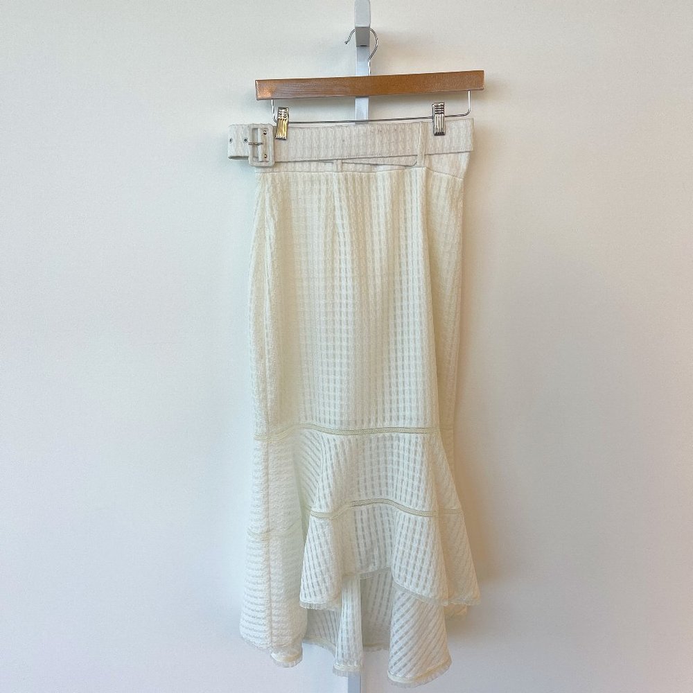 Allen Schwartz Belted Midi Skirt